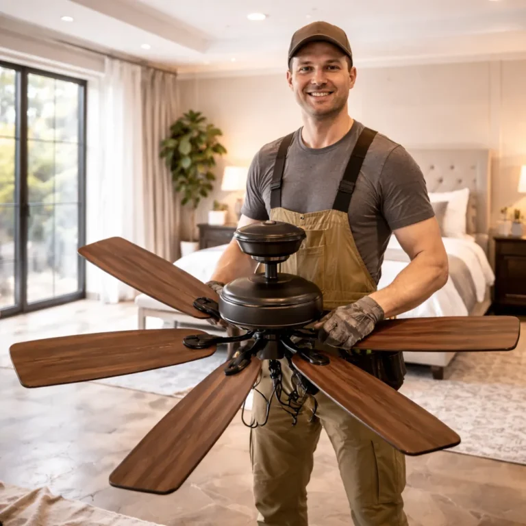 fan installation in Greenville