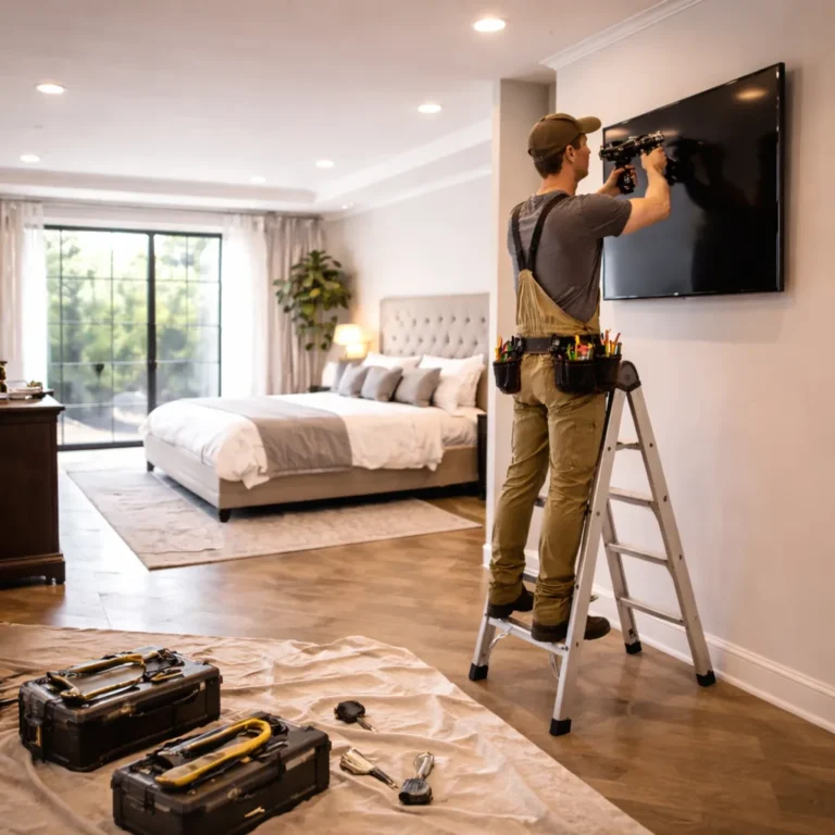 tv and antenna installation in Greenville